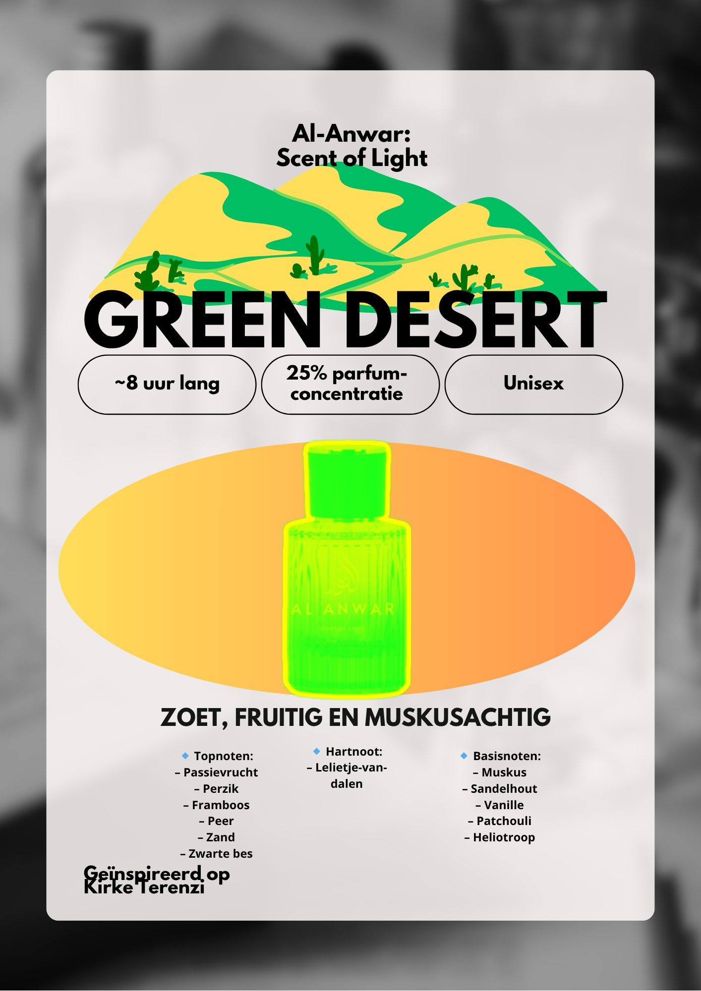Al-Anwar Green Desert | Geïnspireerd op Kirke Terenzi