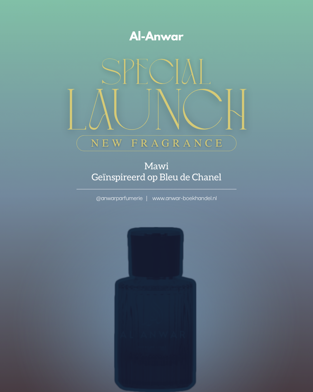 Al-Anwar Mawi | Geïnspireerd op Bleu de Chanel - Beschikbaar op Verzoek